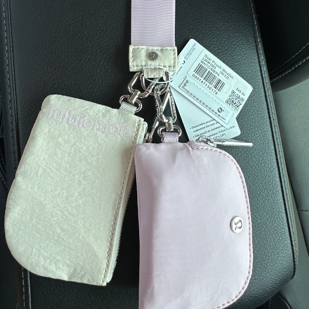 Dual Pouch Wristlet